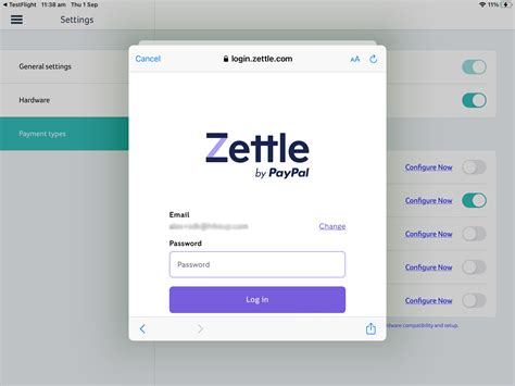 How to integrate Hike iOS and Android tablets with PayPal Zettle