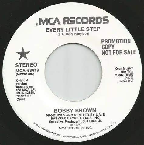 Bobby Brown Every little step (Vinyl Records, LP, CD) on CDandLP