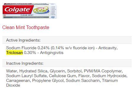 Colgate Toothpaste Ingredients - Path to Natural Living