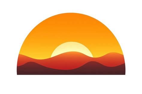 Sunset nature symbol dawn. AI | Free Photo Illustration - rawpixel