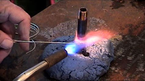 Silver Brazing Demo - Stainless Steel, Brass, & Copper - YouTube