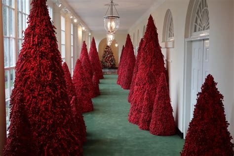 Trump Says Melania's Christmas Decorations Were Better Than Jill Biden's