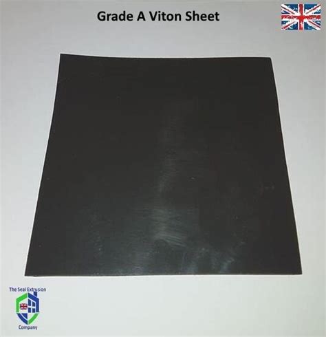 Viton Rubber Sheet 100mm x 100mm sheets 1mm, 2mm, — The Seal Extrusion Company LTD