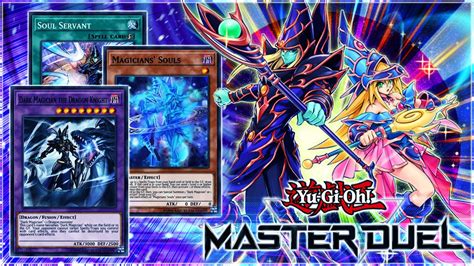 Yu-Gi-Oh! Master Duel | DARK MAGICIAN Deck ft. Magicians' Souls, Soul Servant & More! (Ranked ...