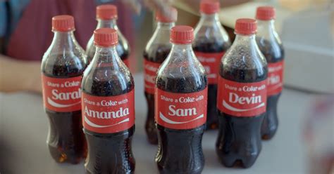 Share a Coke - Personalized Names on Coca-Cola Bottles - Thrillist