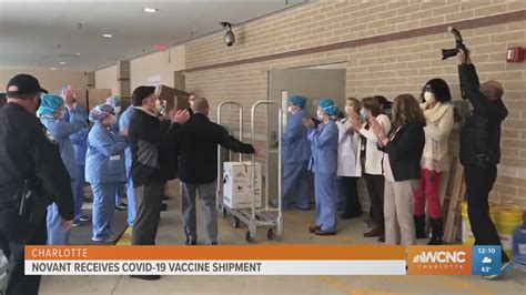 Novant Health gets first Pfizer COVID-19 vaccine | wcnc.com