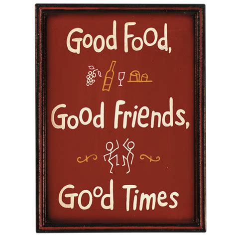 Fleur De Lis Living Buckhead "Good Food" Sign Wall Décor & Reviews | Wayfair