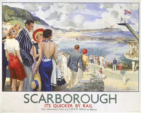 Scarborough - Swimming Pool Art Print by Anonymous | King & McGaw