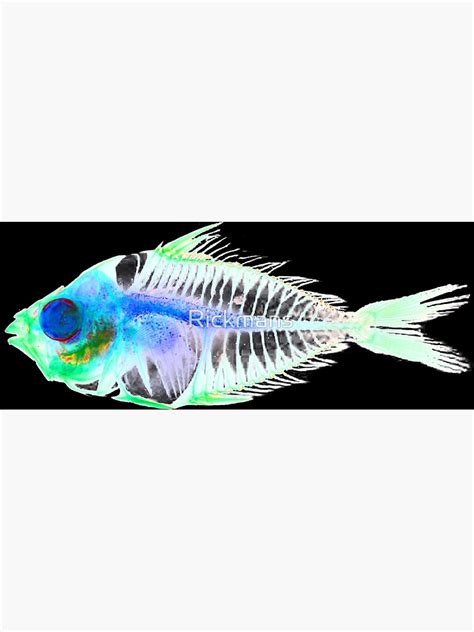 "RadioActive Fish" Poster for Sale by Rickmans | Redbubble