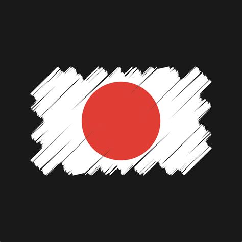 Japan Flag Vector Design. National Flag 11472866 Vector Art at Vecteezy