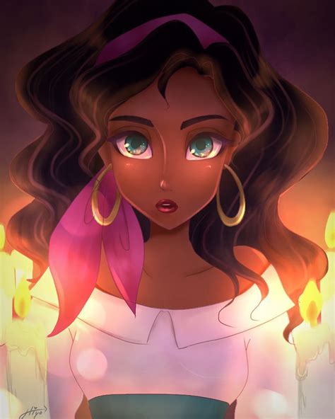 Esmeralda🔔 #esmeralda #thebellsofnotredame #disney #illustration #drawing #fanart #ibispaint ...