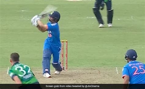 Rinku Singh Makes Batting Debut In Style, Slams 3 Huge Sixes vs Ireland ...