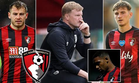 How Bournemouth and Eddie Howe have fallen towards relegation from Premier League | Daily Mail ...