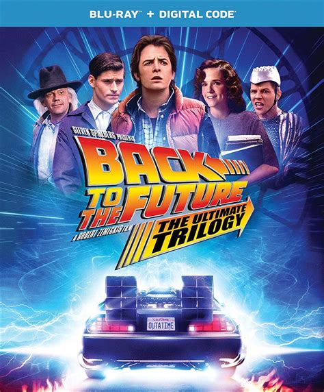 Back to the Future: The Ultimate Trilogy Blu-ray + Digital - Blu-ray ...