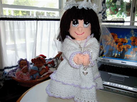 First Holy Communion Doll - Dolls & Doll Clothes - Crochetville