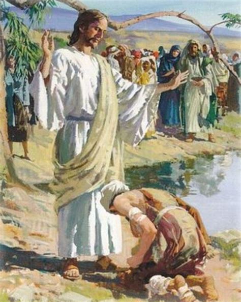 Jesus Heals A Leper