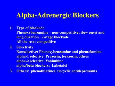 PPT - Alpha-Adrenergic Blockers PowerPoint Presentation, free download ...