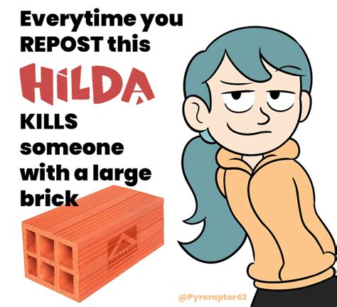 Hehe.. (Funny Hilda Fan Art by Pyroraptor42 on Instagram) : r/HildaTheSeries