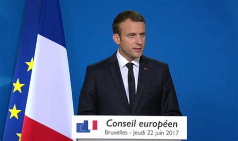 EU summit - Emmanuel Macron hits out at internet companies over ...