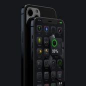 IPhone 15 Ios 17 Dark Mode Icons Pack - Etsy Finland