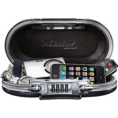 Amazon.com: Master Lock Portable Small Lock Box, Set Your Own ...