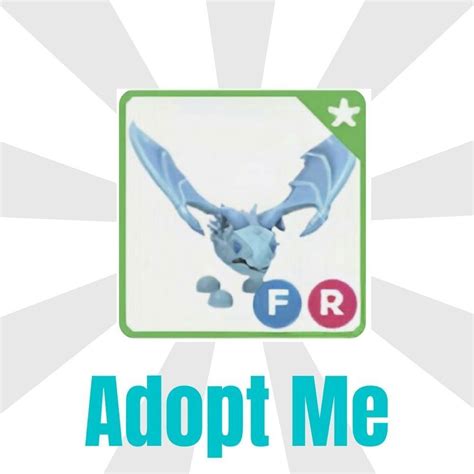 Frost dragon adopt me roblox, Video Gaming, Gaming Accessories, In-Game ...