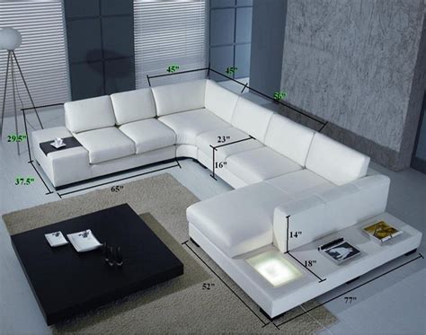 White Leather Sectionals - Ideas on Foter