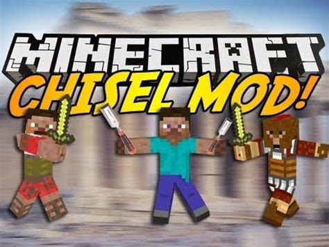 Minecraft Mod Showcase : CHISEL! | Minecraft mods, Minecraft, Mod