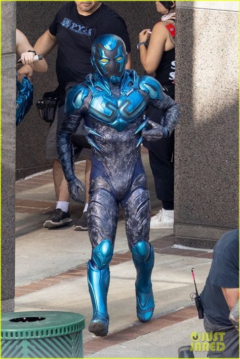 First Look at Blue Beetle Movie Costume Revealed — The Comic Book Cast