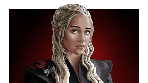 Daenerys Targaryen Game Of Thrones Digital Art Wallpaper,HD Tv Shows Wallpapers,4k Wallpapers ...