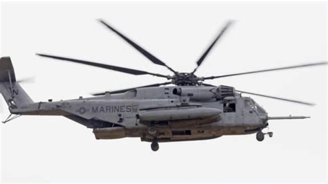 Search for 5 Marines continues after missing helicopter found