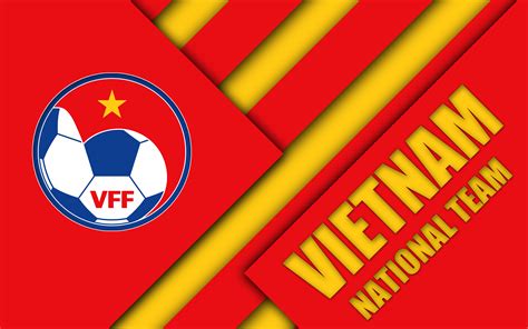 Download Emblem Logo Soccer Vietnam Vietnam National Football Team Sports 4k Ultra HD Wallpaper