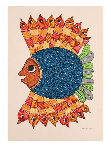 Pin on Gond painting