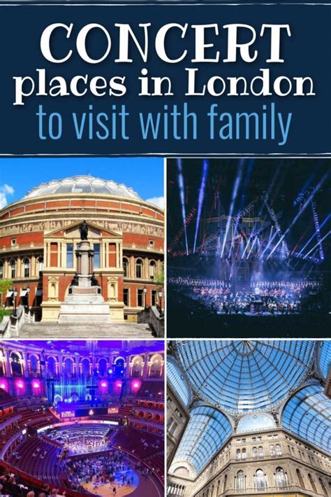 Concert Places in London to Visit with the Whole Family