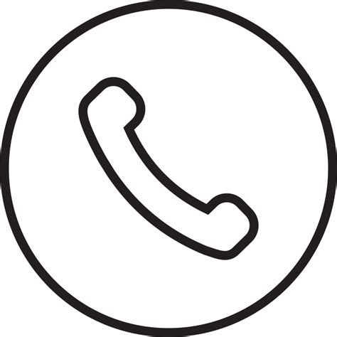 telephone phone call icon symbol 27179398 PNG