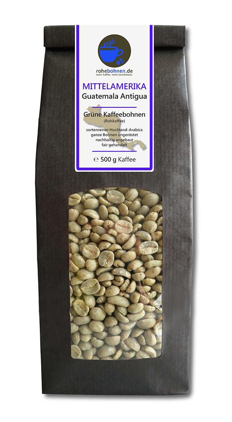 Green Coffee Beans Guatemala Antigua (Highland raw Coffee Beans 500g) Highland Coffee 500g