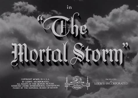 The Mortal Storm (1940)