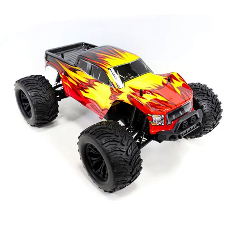 ALEKO RCCAR07 Off-Road 4WD Electric Powered RC Monster Truck - 1:10 ...