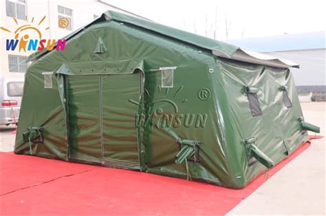 Green Inflatable Military tent