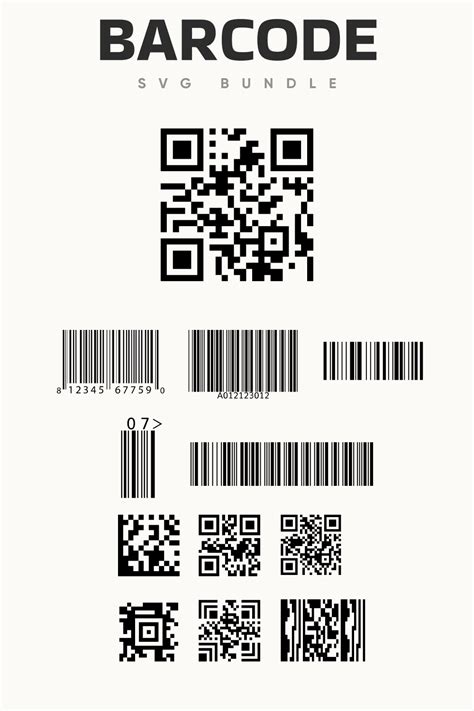 Barcode SVG Designs | Barcode design, Barcode, Barcode logo