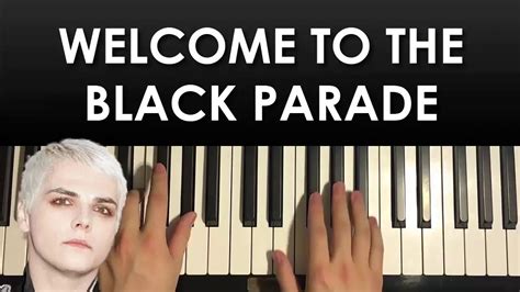 HOW TO PLAY - MCR - Black Parade (Piano Tutorial Lesson) - YouTube