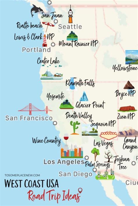 18 epic west coast usa road trip ideas itineraries – Artofit