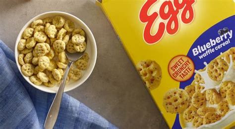 Eggo Waffle Cereal Is Coming Back To Shelves In An Original And Blueberry Flavor