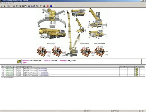 Liebherr Mobile and Crawler Cranes Online EPC Updated [11.2020] Spare ...