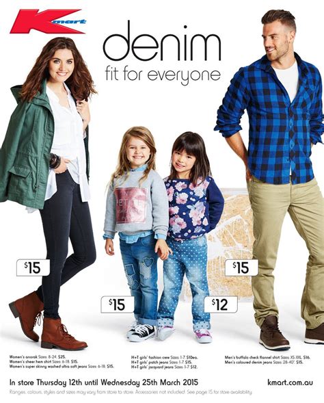 Kmart Catalogue Denim Clothing March 2015 - Catalogue AU