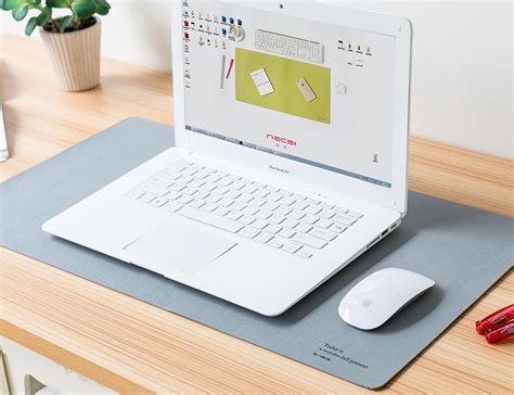 This office desk pad adds a bright and cheery message to your work day