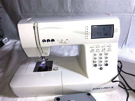 Lot - Sewing Machine-Euro Pro x