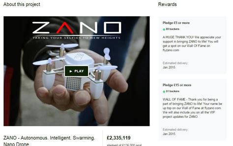 Kickstarter's Zano drone fails to fly - BBC News