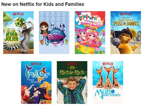 Spring/Summer 2015 New on Netflix for Kids and Families