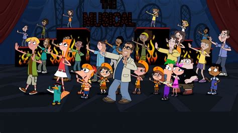 Pin by mya farley on ferb | Phineas and ferb, Musicals, Roller coaster